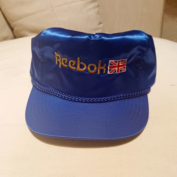 Vintage 1980s Reebok Satin Hat New deadstock - Picture 3 of 4